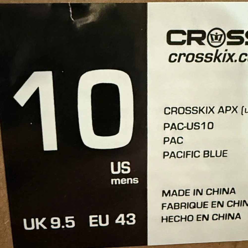 NEW Crosskix‎ APX Pacific Blue Hybrid Water/Beach/Boat Shoes Unisex
